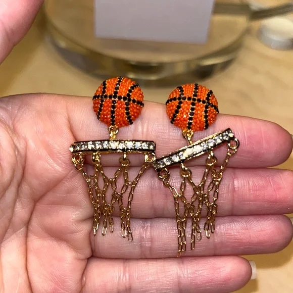 Baublebar Basketball 🏀 Earrings - Picture 3 of 3